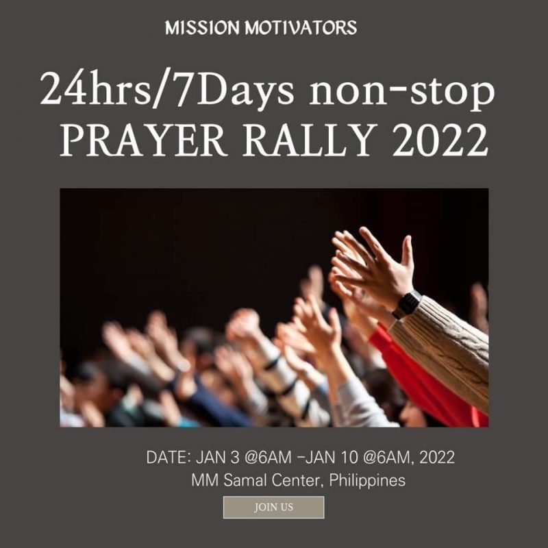 24hrs/7days Prayer Rally
